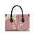 Cowcat Leather Bag Cowboy Cat Meowdy Retro Western Yoke Pink - Wonder Print Shop