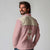 Cowcat Long Sleeve Polo Shirt Cowboy Cat Meowdy Retro Western Yoke Pink - Wonder Print Shop