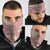 Cowcat Neck Gaiter Cowboy Cat Meowdy Retro Western Yoke Pink - Wonder Print Shop