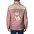 Cowcat Padded Jacket Cowboy Cat Meowdy Retro Western Yoke Pink - Wonder Print Shop