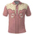 Cowcat Polo Shirt Cowboy Cat Meowdy Retro Western Yoke Pink - Wonder Print Shop