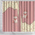 Cowcat Shower Curtain Cowboy Cat Meowdy Retro Western Yoke Pink - Wonder Print Shop