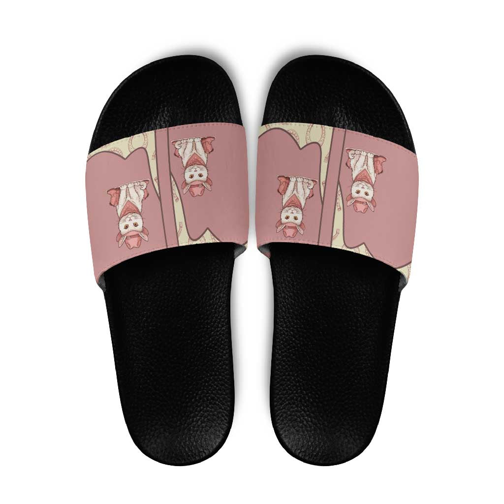 Cowcat Slide Sandals Cowboy Cat Meowdy Retro Western Yoke Pink - Wonder Print Shop