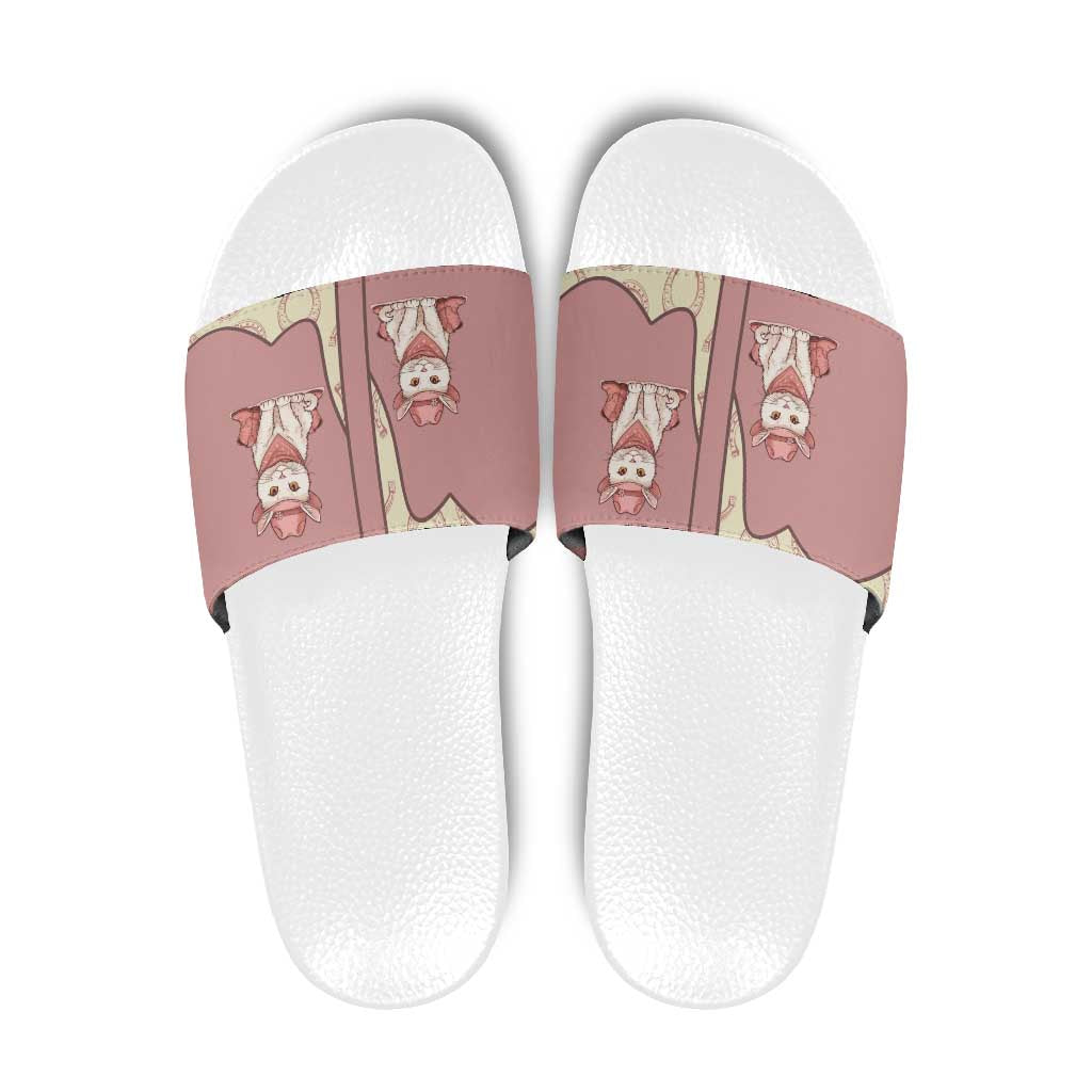 Cowcat Slide Sandals Cowboy Cat Meowdy Retro Western Yoke Pink - Wonder Print Shop