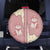 Cowcat Spare Tire Cover Cowboy Cat Meowdy Retro Western Yoke Pink - Wonder Print Shop