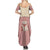 Cowcat Summer Maxi Dress Cowboy Cat Meowdy Retro Western Yoke Pink - Wonder Print Shop