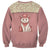 Cowcat Sweatshirt Cowboy Cat Meowdy Retro Western Yoke Pink - Wonder Print Shop