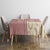 Cowcat Tablecloth Cowboy Cat Meowdy Retro Western Yoke Pink - Wonder Print Shop