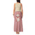 Cowcat Tank Maxi Dress Cowboy Cat Meowdy Retro Western Yoke Pink - Wonder Print Shop