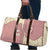 Cowcat Travel Bag Cowboy Cat Meowdy Retro Western Yoke Pink - Wonder Print Shop
