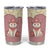 Cowcat Tumbler Cup Cowboy Cat Meowdy Retro Western Yoke Pink - Wonder Print Shop