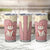 Cowcat Tumbler Cup Cowboy Cat Meowdy Retro Western Yoke Pink - Wonder Print Shop