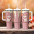 Cowcat Tumbler With Handle Cowboy Cat Meowdy Retro Western Yoke Pink - Wonder Print Shop