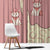 Cowcat Window Curtain Cowboy Cat Meowdy Retro Western Yoke Pink - Wonder Print Shop