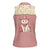 Cowcat Women Sleeveless Polo Shirt Cowboy Cat Meowdy Retro Western Yoke Pink - Wonder Print Shop