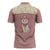 Cowcat Zipper Polo Shirt Cowboy Cat Meowdy Retro Western Yoke Pink - Wonder Print Shop