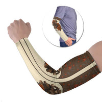 Cowgirl Arm Sleeves Rose Retro Western Yoke - Wonder Print Shop