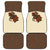 Cowgirl Car Mats Rose Retro Western Yoke - Wonder Print Shop