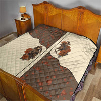 Cowgirl Quilt Rose Retro Western Yoke - Wonder Print Shop