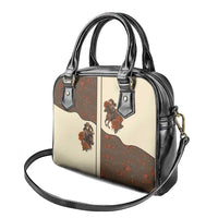 Cowgirl Shoulder Handbag Rose Retro Western Yoke - Wonder Print Shop
