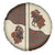Cowgirl Spare Tire Cover Rose Retro Western Yoke - Wonder Print Shop