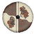 Cowgirl Spare Tire Cover Rose Retro Western Yoke - Wonder Print Shop