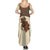 Cowgirl Summer Maxi Dress Rose Retro Western Yoke - Wonder Print Shop