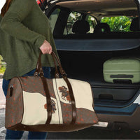 Cowgirl Travel Bag Rose Retro Western Yoke - Wonder Print Shop