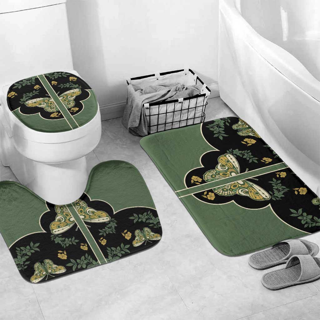Retro Butterfly Bathroom Set Western Yoke Style - Wonder Print Shop