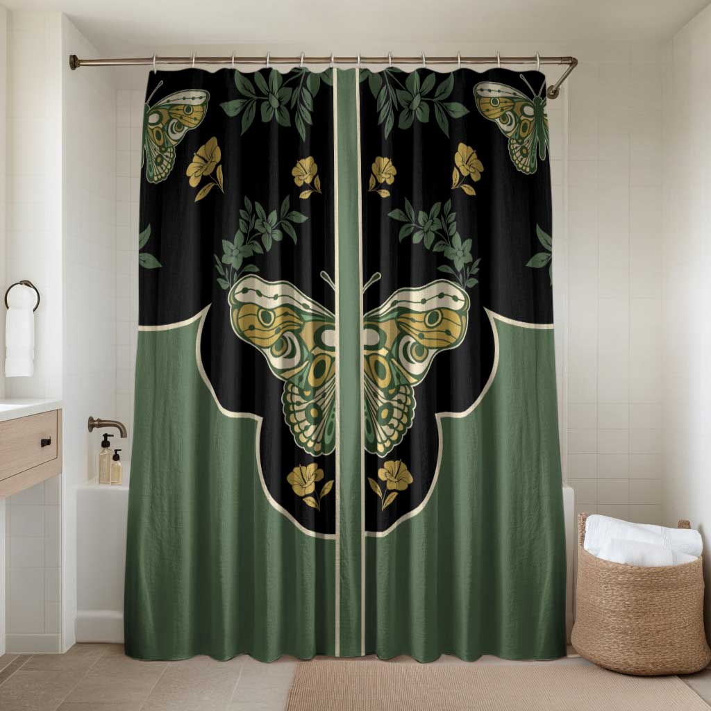 Retro Butterfly Bathroom Set Western Yoke Style - Wonder Print Shop