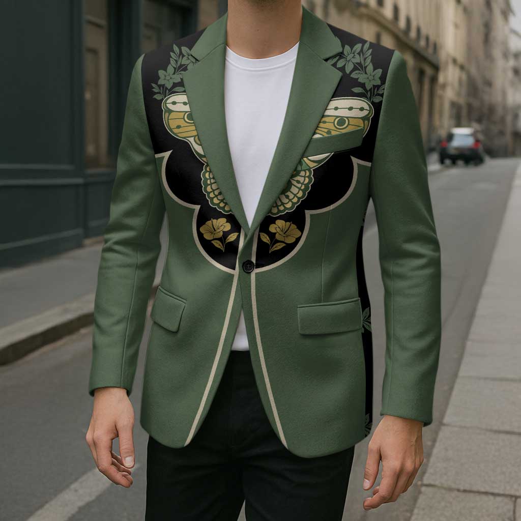 Retro Butterfly Blazer Western Yoke Style - Wonder Print Shop