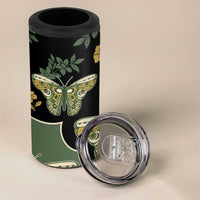 Retro Butterfly 4 in 1 Can Cooler Tumbler Western Yoke Style - Wonder Print Shop