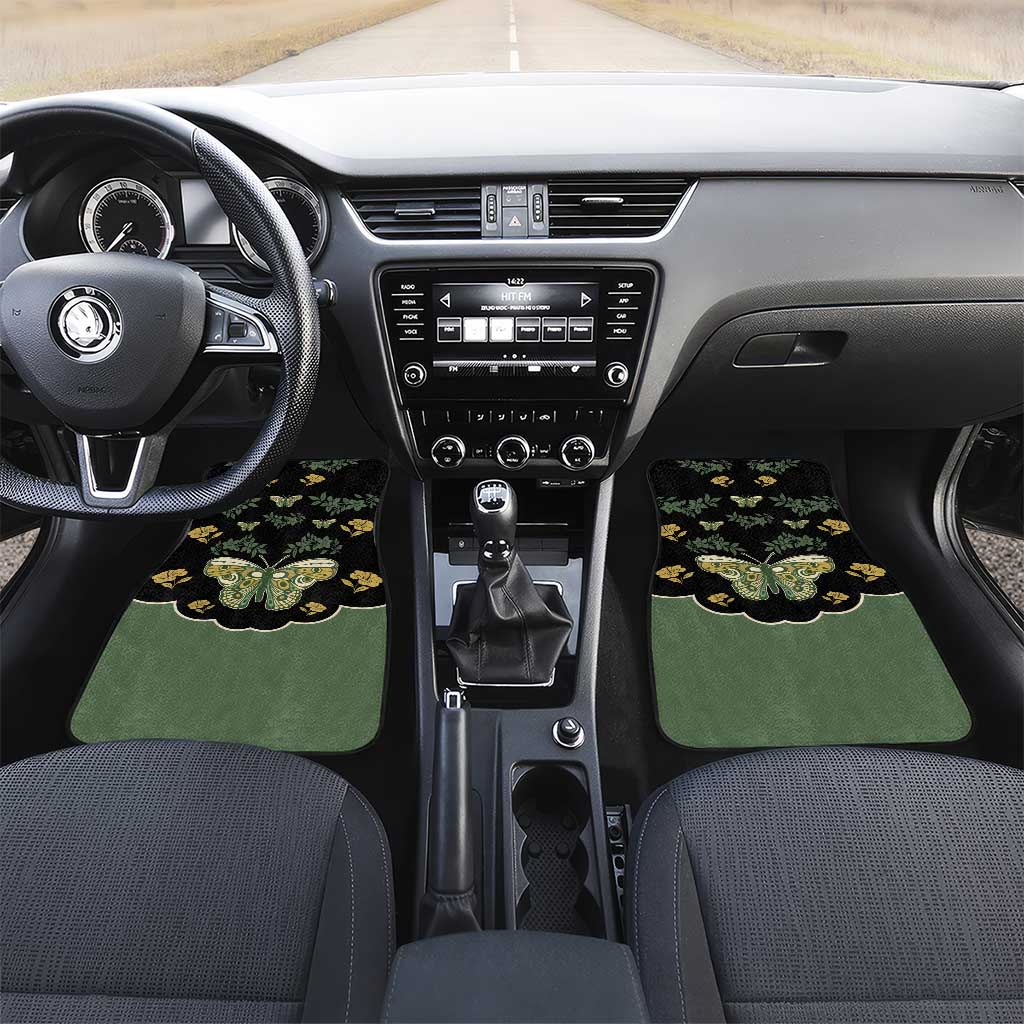 Retro Butterfly Car Mats Western Yoke Style - Wonder Print Shop