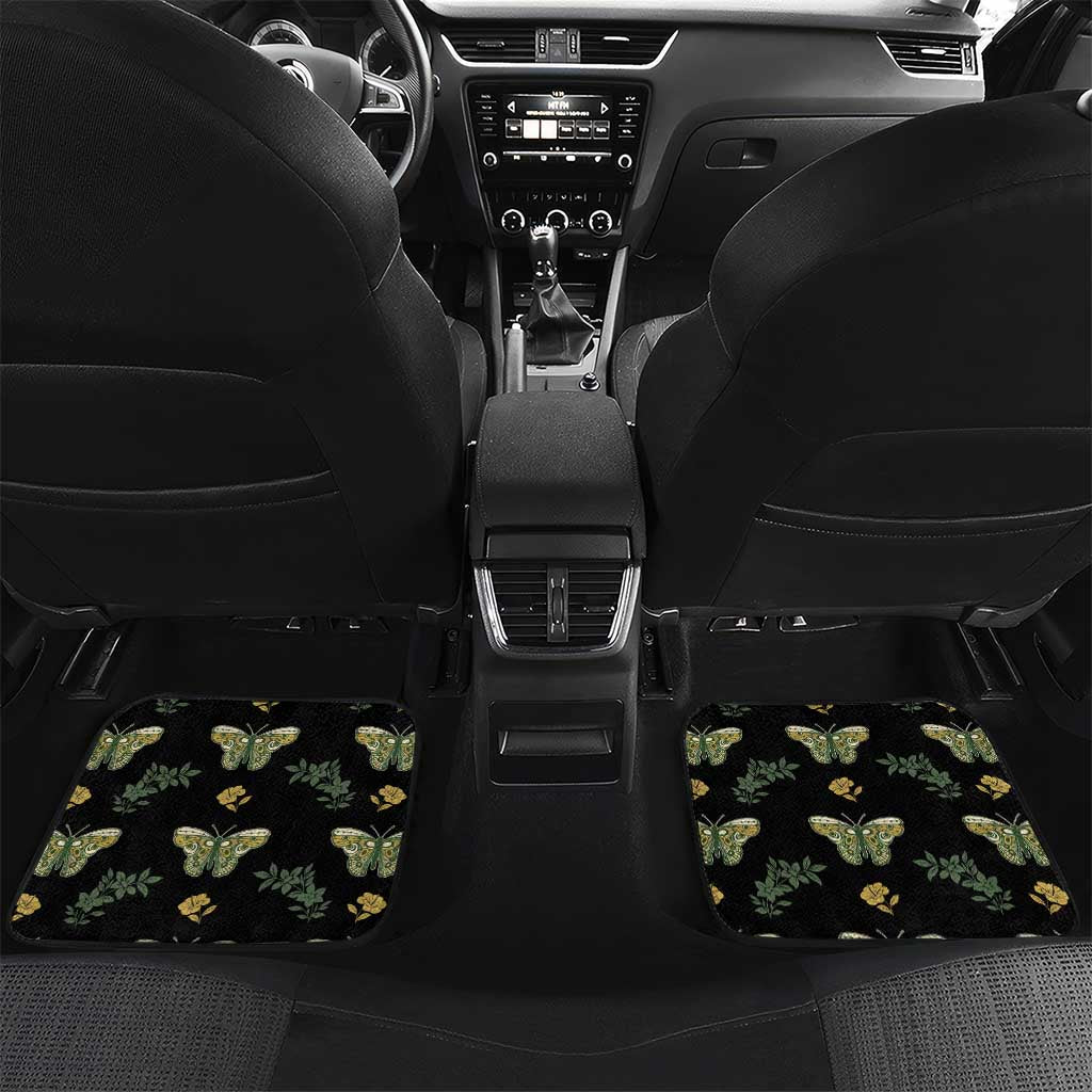 Retro Butterfly Car Mats Western Yoke Style - Wonder Print Shop