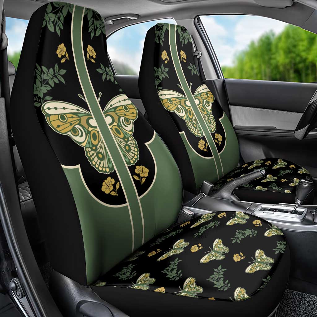 Retro Butterfly Car Seat Cover Western Yoke Style - Wonder Print Shop