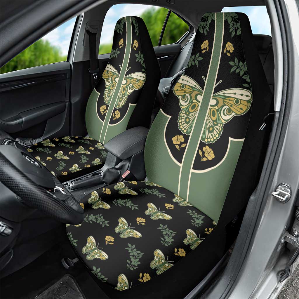 Retro Butterfly Car Seat Cover Western Yoke Style - Wonder Print Shop