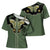 Retro Butterfly Cross Shoulder Shirt Western Yoke Style - Wonder Print Shop