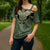 Retro Butterfly Cross Shoulder Shirt Western Yoke Style - Wonder Print Shop