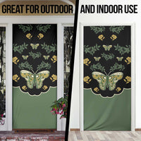 Retro Butterfly Door Cover Western Yoke Style - Wonder Print Shop