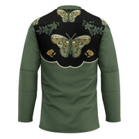 Retro Butterfly Hockey Jersey Western Yoke Style - Wonder Print Shop