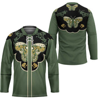 Retro Butterfly Hockey Jersey Western Yoke Style - Wonder Print Shop