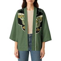 Retro Butterfly Kimono Western Yoke Style - Wonder Print Shop