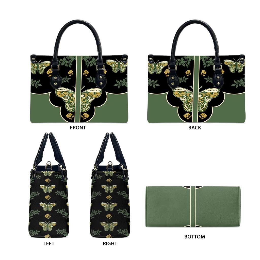 Retro Butterfly Leather Bag Western Yoke Style - Wonder Print Shop