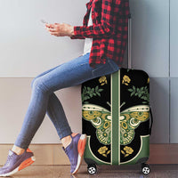 Retro Butterfly Luggage Cover Western Yoke Style - Wonder Print Shop