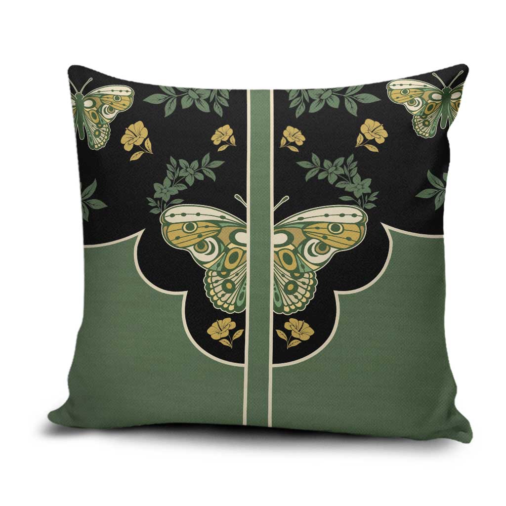 Retro Butterfly Pillow Cover Western Yoke Style - Wonder Print Shop
