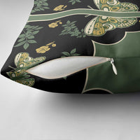 Retro Butterfly Pillow Cover Western Yoke Style - Wonder Print Shop