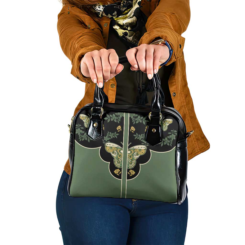 Retro Butterfly Shoulder Handbag Western Yoke Style - Wonder Print Shop