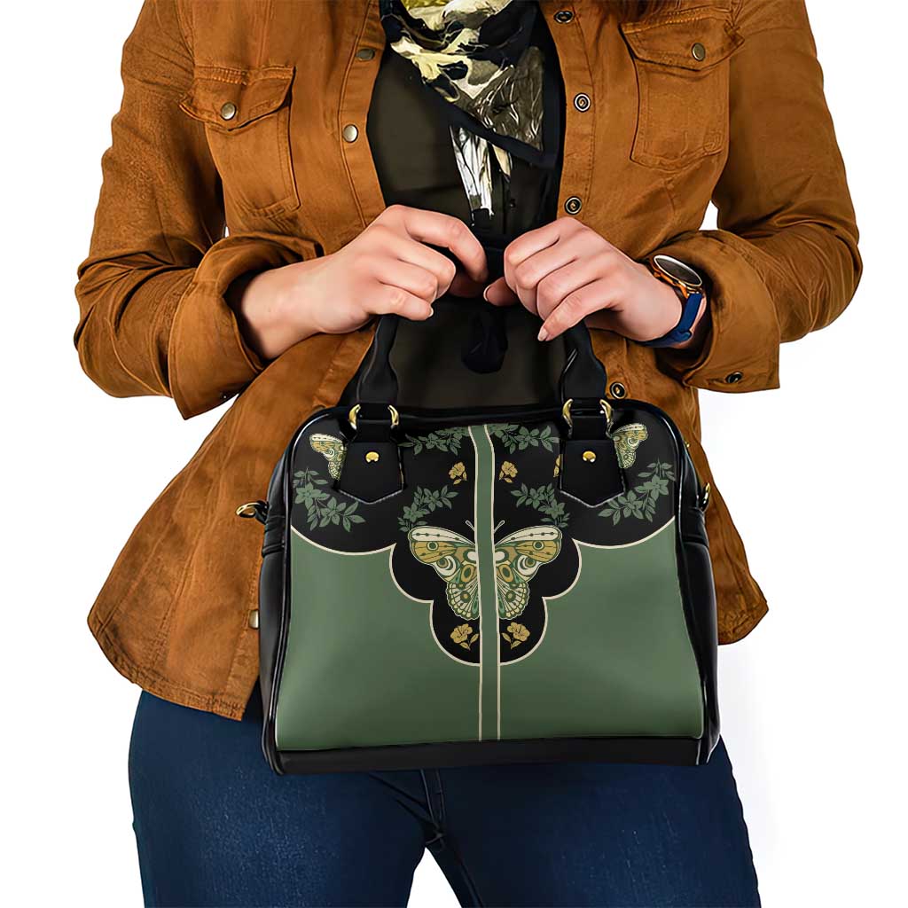 Retro Butterfly Shoulder Handbag Western Yoke Style - Wonder Print Shop