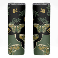 Retro Butterfly Skinny Tumbler Western Yoke Style - Wonder Print Shop