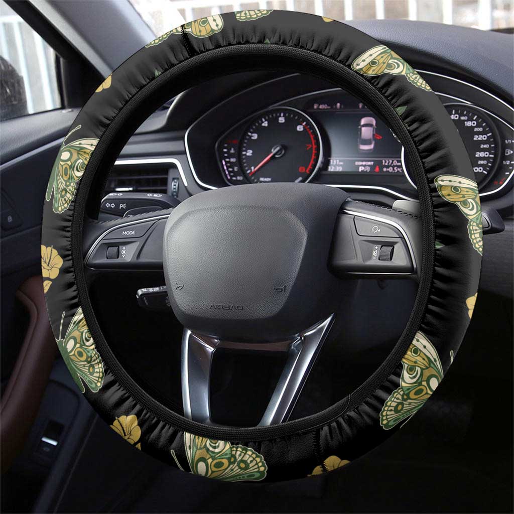 Retro Butterfly Steering Wheel Cover Western Yoke Style - Wonder Print Shop